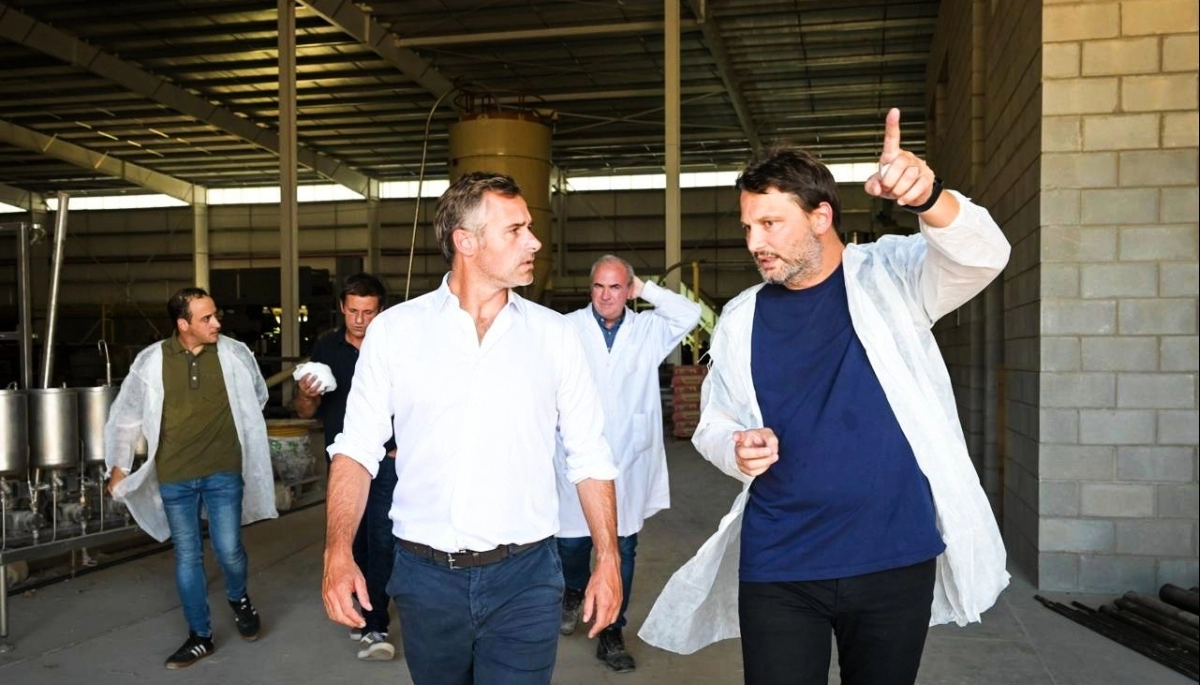 Achával recorrió el polo productivo de Las Heras en el noreste de la Provincia de Buenos Aires