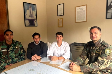 El municipio de Adolfo Gonzalez Chavez refuerza la seguridad en zonas rurales
