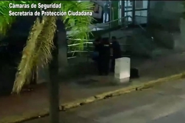 Agentes del COT detuvieron infraganti a una pareja de asaltantes armados