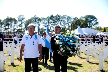 Achával: "La causa Malvinas tiene que ver con el sentir, la historia y tradición de nuestro pueblo"