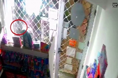 Conurbano descontrolado: abrió hace pocos meses y un ratero la "inauguró" en la madrugada