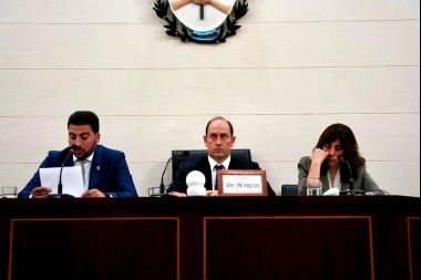 25 de Mayo: Egüen abrió el periodo de sesiones ordinarias del Concejo Deliberante