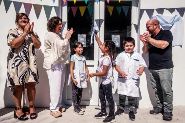 Se inauguraron importantes obras de ampliación y refacción en el CEC de Coronel Vidal