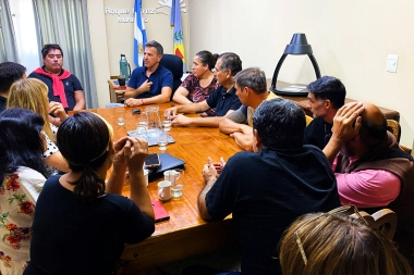 Sciaini anunció un nuevo acuerdo salarial y mejoras para trabajadores municipales en Roque Pérez