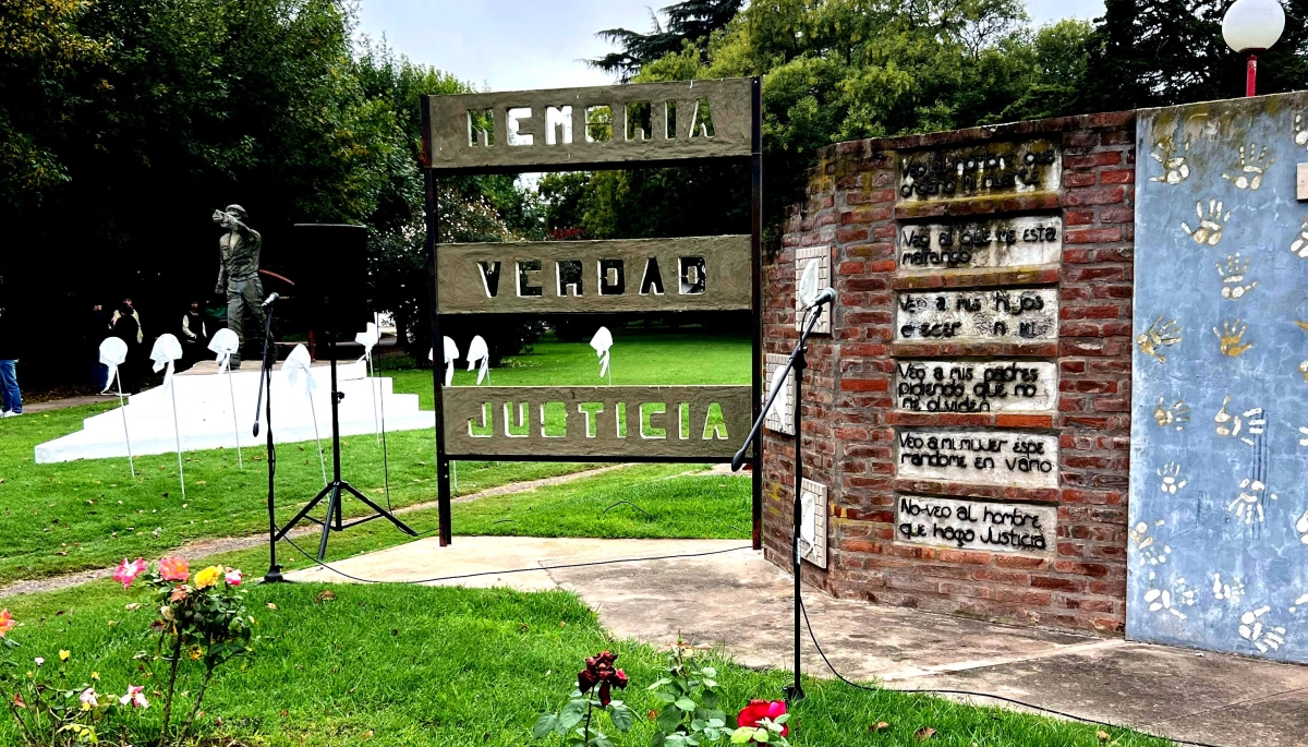 Roque Pérez: Realizó la conmemoración por el Día de la Memoria, la Verdad y la Justicia