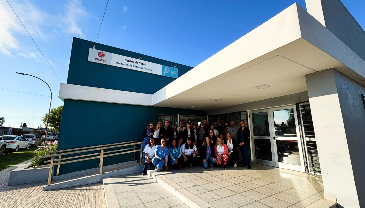 Lucía Gómez inauguró un Centro de Atención Primaria de la Salud en Adolfo Gonzales Chaves