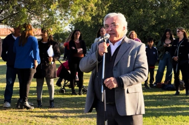 General Villegas: Alegre encabezó el acto por el 120º aniversario de Emilio V. Bunge