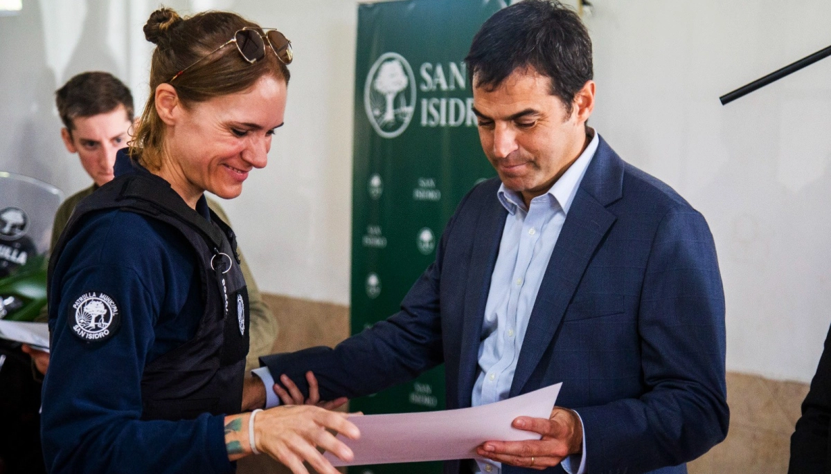 Ramón Lanús anunció la suma de 50 nuevos agentes para la Patrulla Municipal de San Isidro