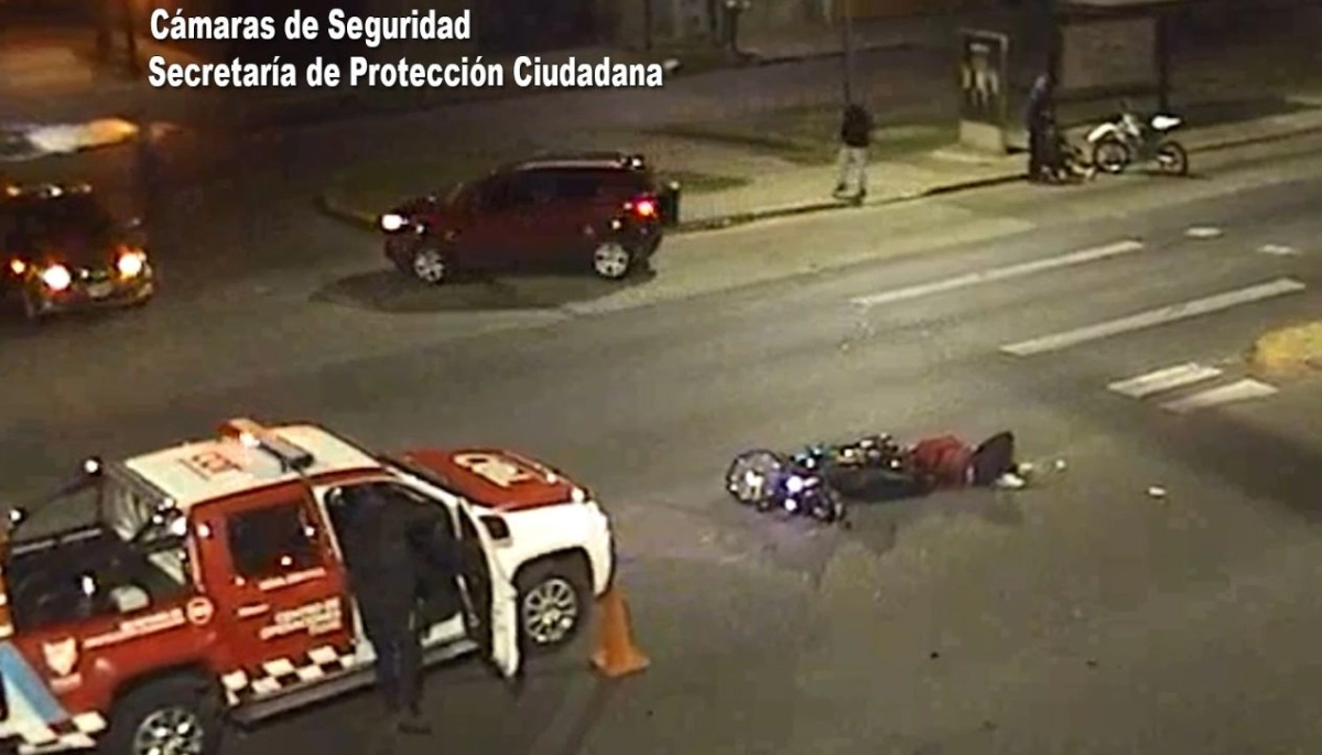 Troncos del Talar: motoquero alcoholizado provocó un tremendo choque en la Ruta 197