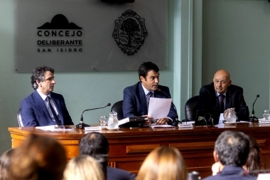 San Isidro: Lanús abrió la sesión ordinaria del Concejo Deliberante y anunció una inversión récord para el distrito