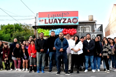Equipo Luayza inauguró su primer local del año en Berazategui