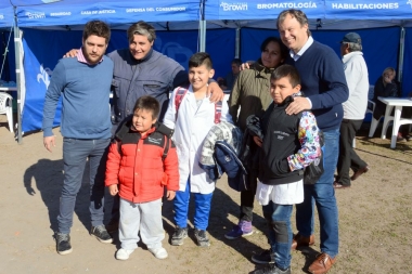 Cascallares continúa recorridas en Brown con “El Estado Presente en tu Barrio”