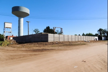 25 de Mayo avanza con los trabajos en el nuevo corralón Municipal de Norberto de La Riestra