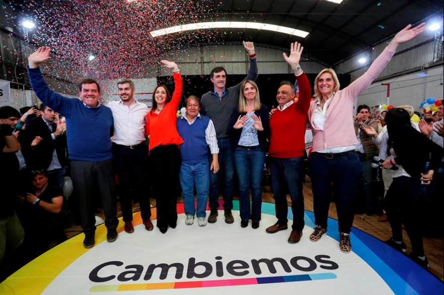 Vidal y Peña encabezaron acto en Mar del Plata y pidieron votar "para que se consolide el cambio"