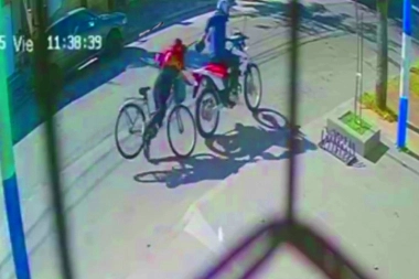Inseguridad en Mar del Plata: motochorro persiguió a ciclista y la arrojó al pavimento para robarle