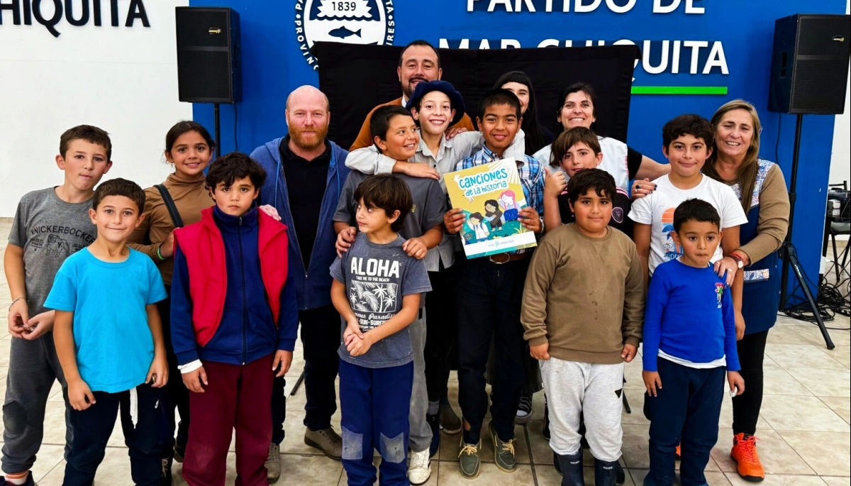 Cultura Rodante acercó propuestas innovadoras y recreativas al Encuentro de Escuelas Rurales en Mar Chiquita