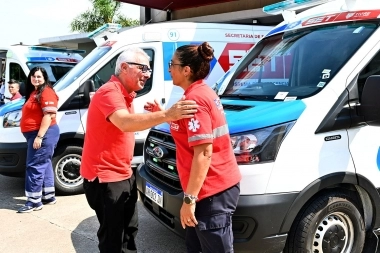 Zamora visitó un hospital de Tigre con un palito a Nación y a Provincia: “En algún tienen que tomar nota”