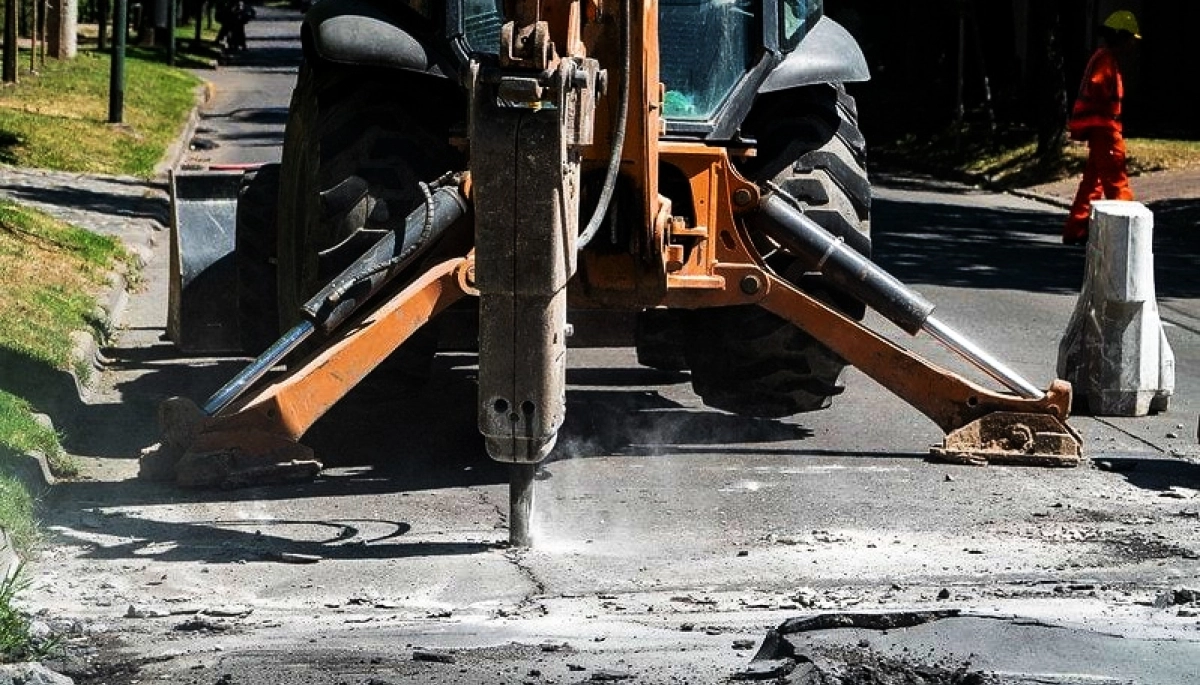 Morón continúa con los trabajos de repavimentación integral en Castelar Norte y en Haedo 