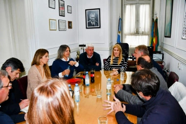 Lordén y Salomón presentaron a la nueva jueza titular del Juzgado de Familia de Saladillo