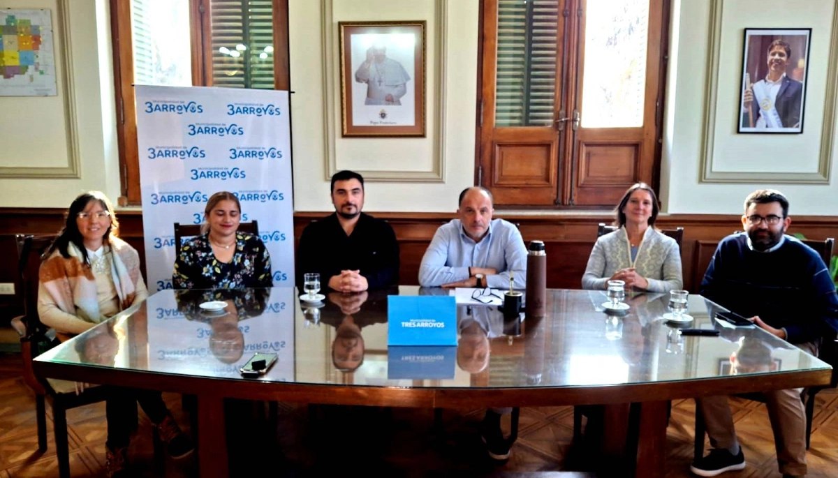 Garate impulsó medidas para fortalecer el desarrollo y modernizar la gestión en Tres Arroyos