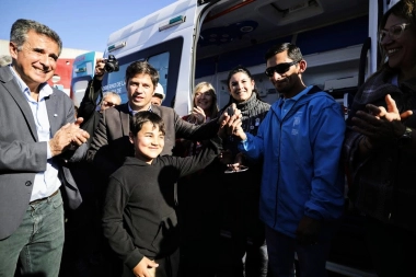Juanci Martínez agradeció a Kicillof por acompañar en la “transformación” de Rivadavia