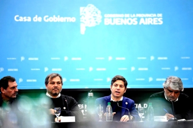 Tras la conmoción por la condena a Cristina, Kicillof retomó su agenda y se presentó en el plenario de la COPRETI