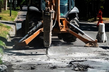 Morón continúa con los trabajos de repavimentación integral en Castelar Norte y en Haedo 