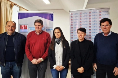 Garate se mostró preocupado por el desfinanciamiento del INTA de Tres Arroyos