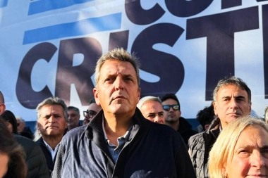 Massa asistió a la marcha en defensa de Cristina y dejó un mensaje para llamar a la unidad del peronismo