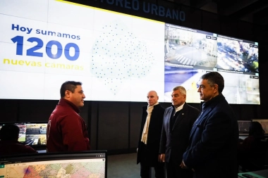 CABA sumó 1.200 cámaras de seguridad en 300 puntos estratégicos de los barrios porteños