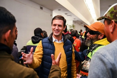 Mantegazza entregó equipamiento a trabajadores del área de Servicios Públicos de San Vicente