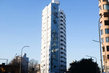 Arte urbano y espiritualidad: La Plata avanza el mural más grande del mundo dedicado al Papa Francisco