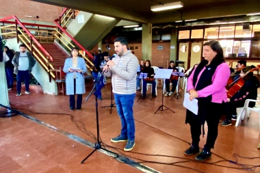 Ramiro Egüen participó de la Feria Distrital de Educación, Artes, Ciencias y Tecnología en 25 de Mayo
