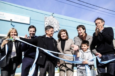 Kicillof inauguró un CAPS en Carlos Tejedor: “Queremos que la atención primaria sea una práctica cotidiana”