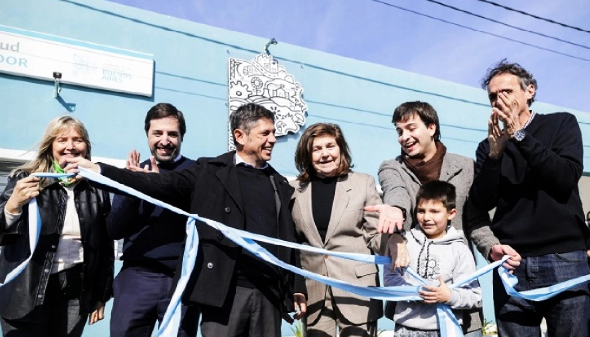 Kicillof inauguró un CAPS en Carlos Tejedor: “Queremos que la atención primaria sea una práctica cotidiana”