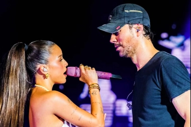 Emilia Mernes habló después del incomodo momento con Enrique Iglesias que se volvió viral