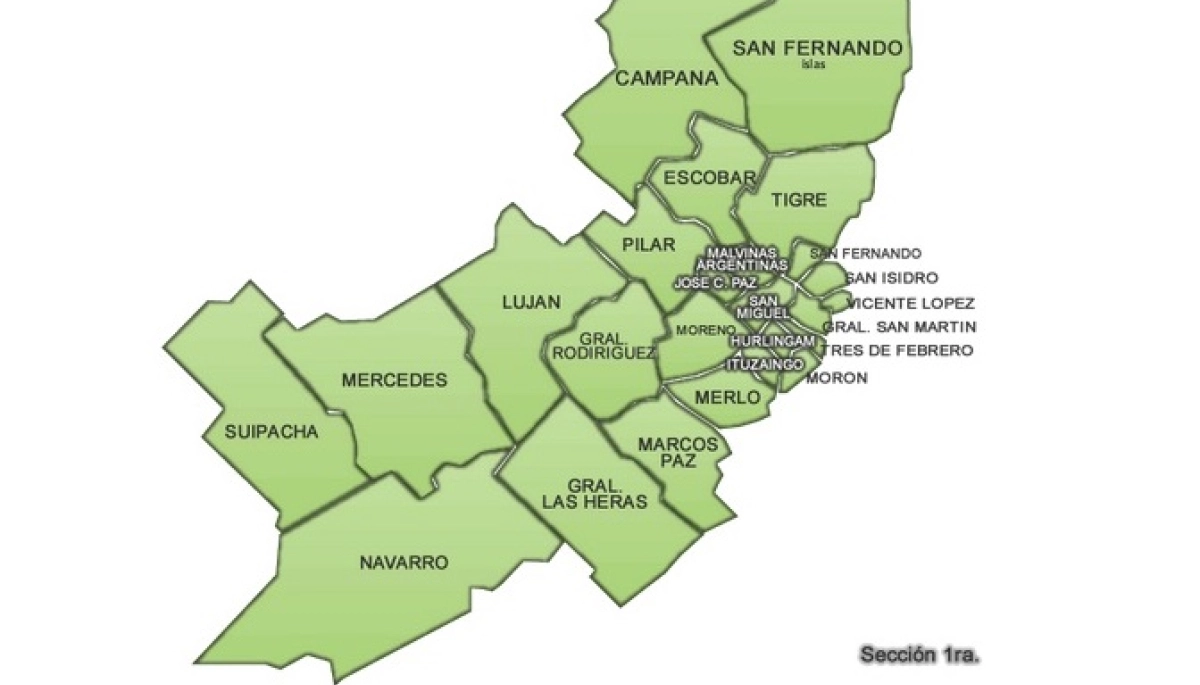 La Primera Sección superó a la Tercera y lidera el padrón bonaerense por cantidad de votantes