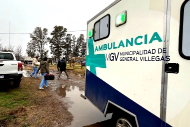 El Municipio de General Villegas asistió a familias de El Chaparral, tras las intensas lluvias