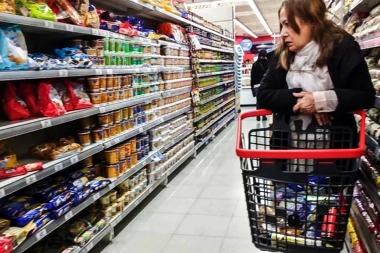 Con una leve suba, la inflación de junio fue del 1,6% y la interanual bajó hasta el 39,4%