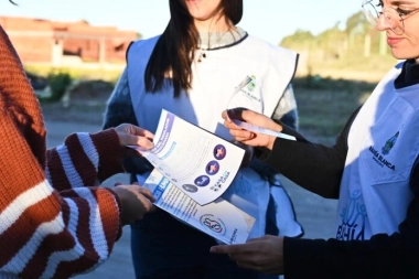 Bahía Blanca: avanza el programa Casa x Casa para la prevención de enfermedades respiratorias