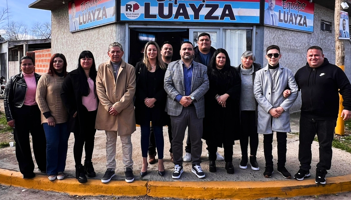 El “Equipo Luayza” sale a la cancha y presentó su lista de concejales de Berazategui
