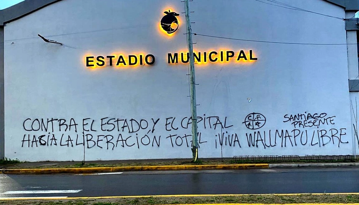 El intendente Egüen repudió la vandalización del Estadio Municipal de 25 de Mayo