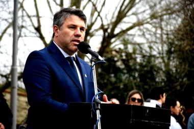 Hourcade encabezó los festejos por el 124° aniversario de Bartolomé Bavio en Magdalena