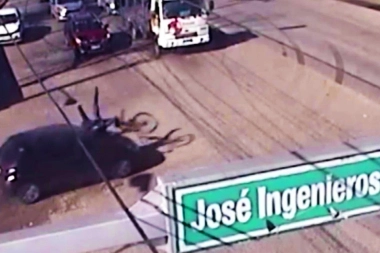 En Rincón de Milberg, una imprudencia le pudo costar la vida a un ciclista