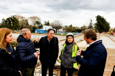 Katopodis recorrió la Primera: “Si fuese por la motosierra de Milei, Luján no tendría esta obra histórica”