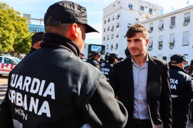 Más seguridad: Ghi presentó la nueva “Guardia Urbana” de Morón