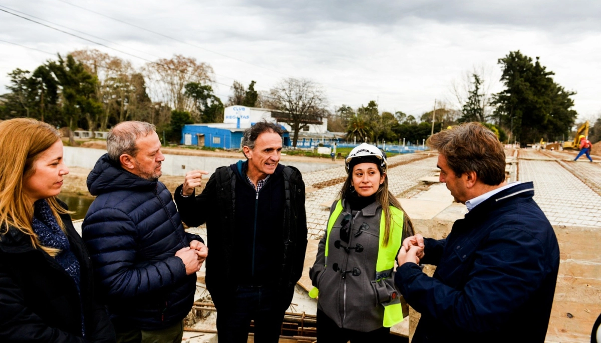 Katopodis recorrió la Primera: “Si fuese por la motosierra de Milei, Luján no tendría esta obra histórica”