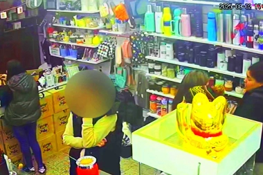 Sus caras me suenan: las "mecheras queseras" reaparecieron en un bazar y robaron 200 mil en mercadería