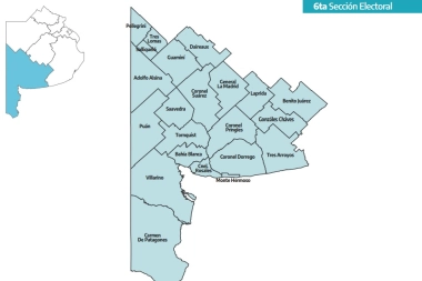 Todos los candidatos a diputados bonaerenses por la Sexta Sección Electoral