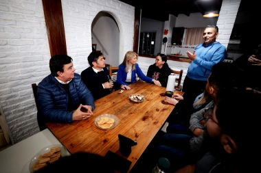Kicillof en La Matanza: “Milei vino un rato a sacarse una foto, pero no se anima a caminar los barrios”